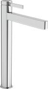 Смеситель для раковины однорычажный HANSGROHE Finoris 260 мм, со сливным клапаном Push-Open, хром (76070000)