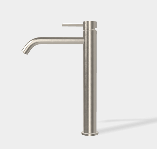 Смеситель для раковины Fima Carlo Frattini Spillo Up, брашированный никель (F3031/HXSSN)