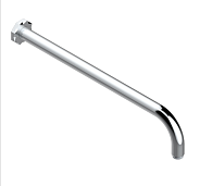 Держатель верхнего душа THG Nihal black porcelain, хром (U2P A02 84L)