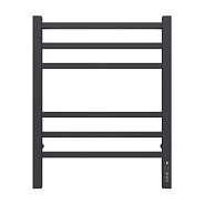 Полотенцесушитель электрический Terminus Ватикан П6 4500х600 КС 905, черный, справа подключение (4670078527516)