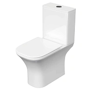 Унитаз-компакт напольный Aquatek Optima Square безободковый (AQ4411-00)