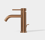 Смеситель для раковины Fima Carlo Frattini Spillo Up, брашированная янтарная бронза (F3031XSZS)