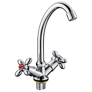 Смеситель для кухни FRAP F4027-2, хром