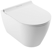 SP26SL Sapphire унитаз подвесной, безободковый, с тонким сиденьем с микролифтом, Serel