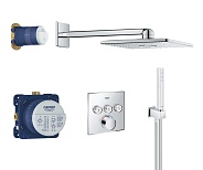 Душевая система Grohe SmartControl Concealed 34712000 хром