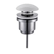 Донный клапан для раковины Raglo R600.01.38 без перелива (клик-клак), латунь с керамической крышкой,