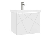 Тумба с раковиной подвесная VIGO Geometry 032, 50 см