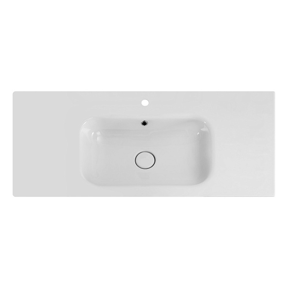 Керамическая раковина Cezares Duet 1000х460х20 (CZR-NAT-100-LVB)