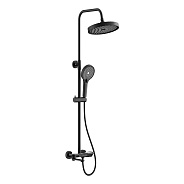 Душевая система BELZ черный (B25713-7)