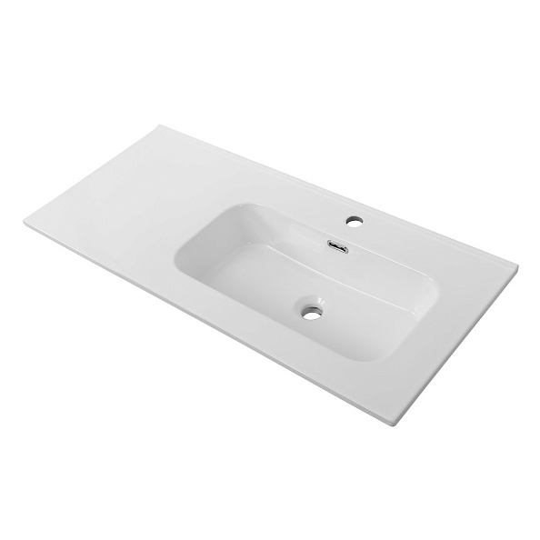 Керамическая раковина, чаша справа Cezares Duet 1010х460х170 (CZR-8095-100-R)