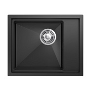 Кухонная мойка Rivelato Нобиле 544-Р, антрацит