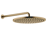 Верхний душ Dornbracht Specific, 400х400, латунь темная матовая (Dark Brass Brushed) (28.659.970.39)