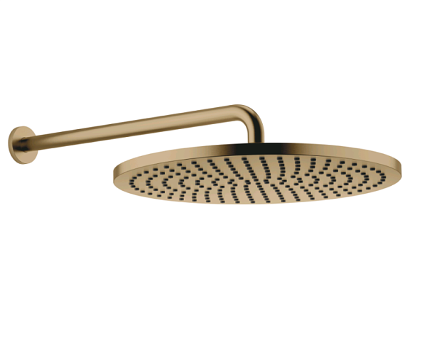 Верхний душ Dornbracht Specific, 400х400, латунь темная матовая (Dark Brass Brushed) (28.659.970.39)