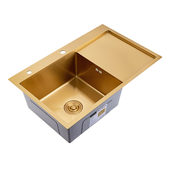 Кухонная мойка Splenka S705.7850.03, золотой сатин