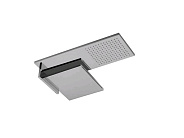 Верхний душ Fantini Milano, 350х490х110, матовая натуральная сталь (86 93 8035B)