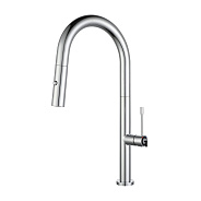 Смеситель для кухни с выдвижным изливом Rivelato Asti 3972500, хром