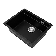 Кухонная мойка Grandex Aqua Comfort 500205, черный металлик