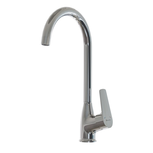 Смеситель для кухни Knotlor KN-11, хром