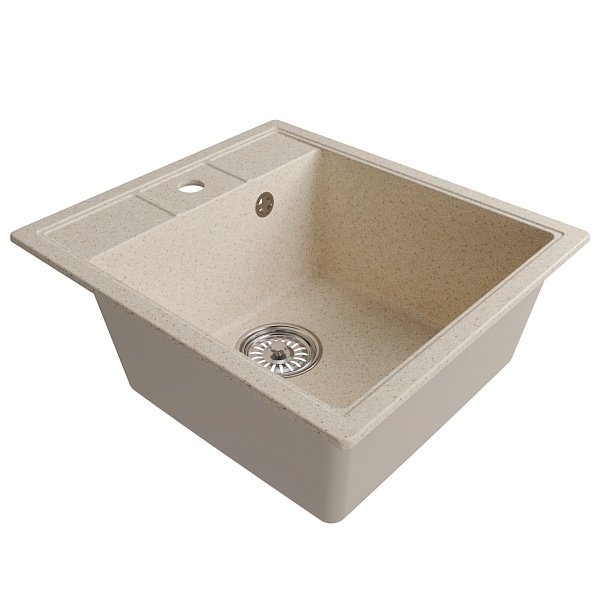 Мойка MIXLINE ML-GM28 бежевая (328)  450*500*190мм NEW (552180)