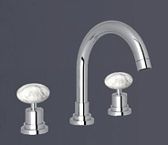 Смеситель для раковины Nicolazzi Cristallo Di Rocca, латунь полированная/горный хрусталь (2208 OL 09MC Cristallo Di Rocca)