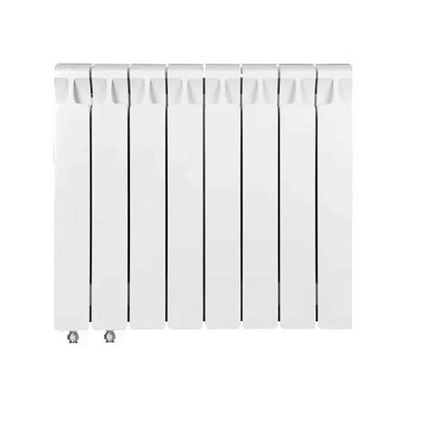 Биметаллический радиатор Rifar Monolit Ventil 300 VL 8 секций, с нижним левым подключением