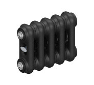 Стальной трубчатый радиатор Rifar Tubog 2018 B1, 5 секций антрацит, боковое подключение