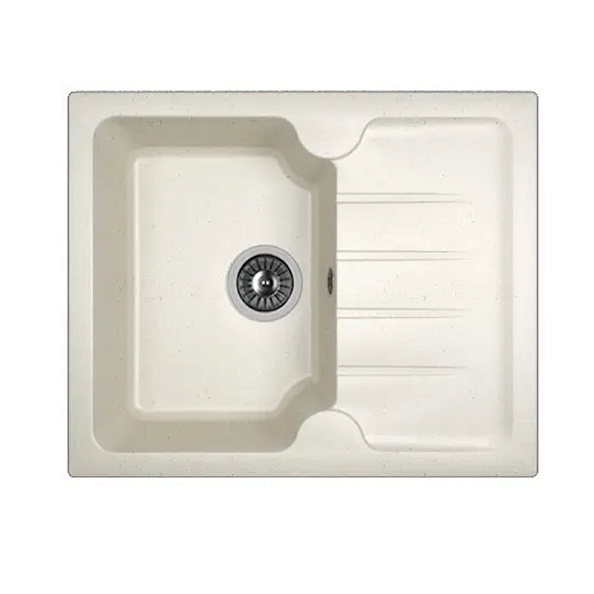 Кухонная мойка Dr. Gans ЛОРА 25.020.A0620.401, белый