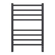 Полотенцесушитель электрический Terminus Ватикан П8 500х800 КС 905, черный, справа подключение (4670078527554)