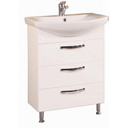 Тумба под умывальник Акватон Ария 65 Н белый (1A123401AA010)