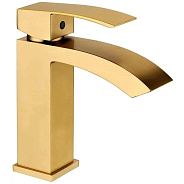 Смеситель для раковины Grocenberg GB2007MG, золото