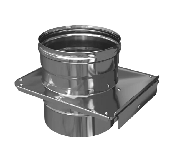 Шибер-задвижка Ferrum (430/0,8 мм) Ф115