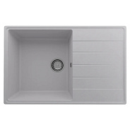 Кухонная мойка Ulgran Quartz Prima 780-04, платина