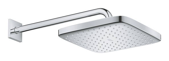 Душ верхний вид струи Grohe Tempesta 250 CUBE 1, хром (26682000)
