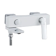 Смеситель для ванны Rose R2702F, белый/хром