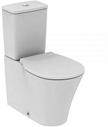 E013701 CONNECT AIR AquaBlade® Напольный пристенный унитаз для монтажа с бачком, горизонтальный выпуск