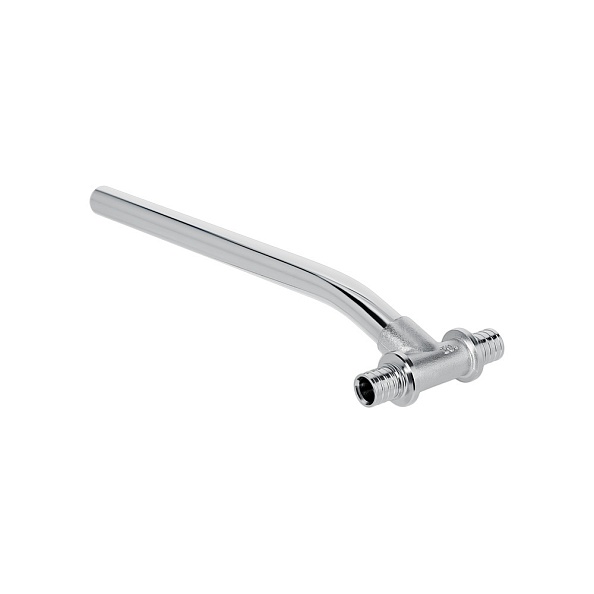 Трубка Т-образная для подключения радиаторов Hoobs, 25 х 3,5-15/250-20 х 2,8 (HB-PEXTL-251520)