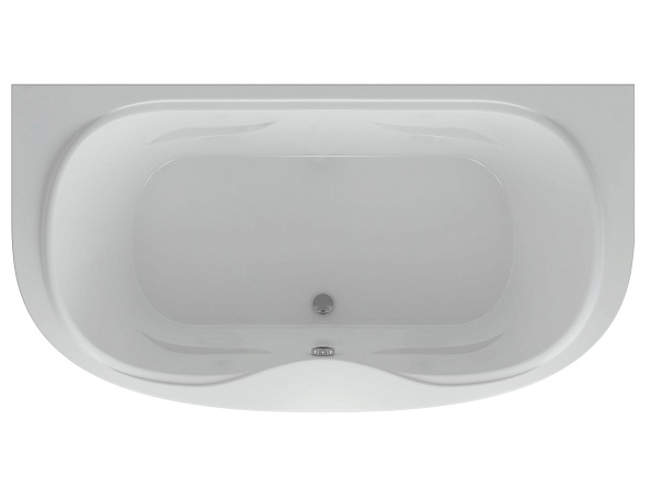 Акриловая ванна Aquatek Мелисса 1800x950 вклеенный каркас (MEL180-0000031)