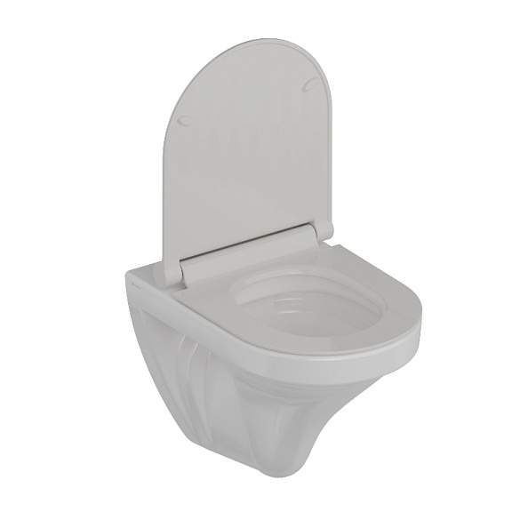 Унитаз подвесной Knotlor WC51WG, белый