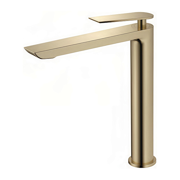 Смеситель для раковины высокий Maretti Campanella CP32RF847-V, золотой сатин