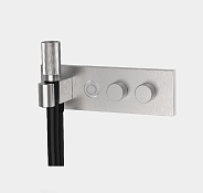 Смеситель для душа Fima Carlo Frattini Switch ON, на 2 потребителя, нержавеющая сталь (F5979X2SINOX)