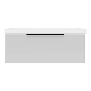 Тумба под раковину подвесная La Fenice SIMPLA FNC-01-SIM-B-100, белая