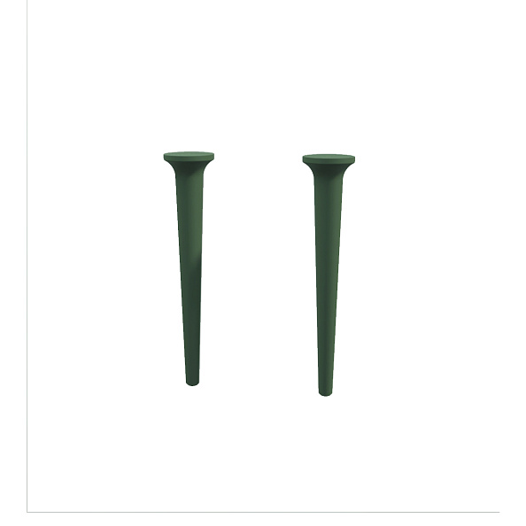 Ножки, комплект 2 штуки, высота 43 см, дерево Cezares Idra 90х90х430 (40445)