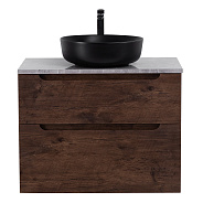 База под раковину подвесная BelBagno Etna H-60 900х600х450 мм, Rovere Moro (ETNA-H60-900-2C-SO-RW-P)