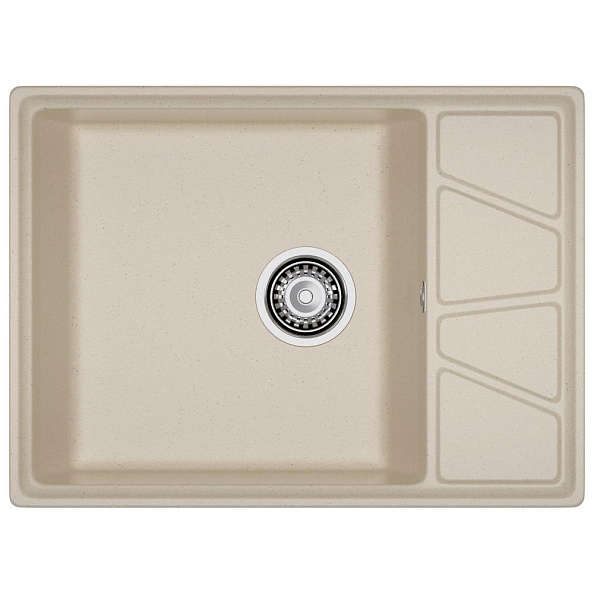 Кухонная мойка GranFest VERTEX 680L, кашемир
