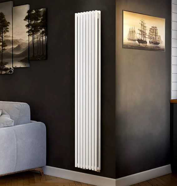 Радиатор КЗТО Гармония А25 N 2-1750-21 нп белый, нижнее подключение