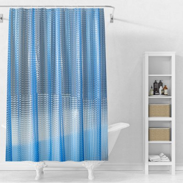 Штора для ванной комнаты Splenka S380.1801, голубой