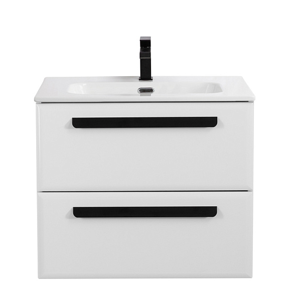 База под раковину подвесная Cezares Eco-Cer-N 700х457х500, Bianco Lucido (ECO-CER-N-700-2C-SO-BL)