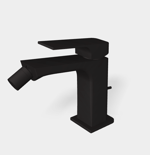 Смеситель для биде Fima Carlo Frattini Fit, черный матовый (F3382NS)