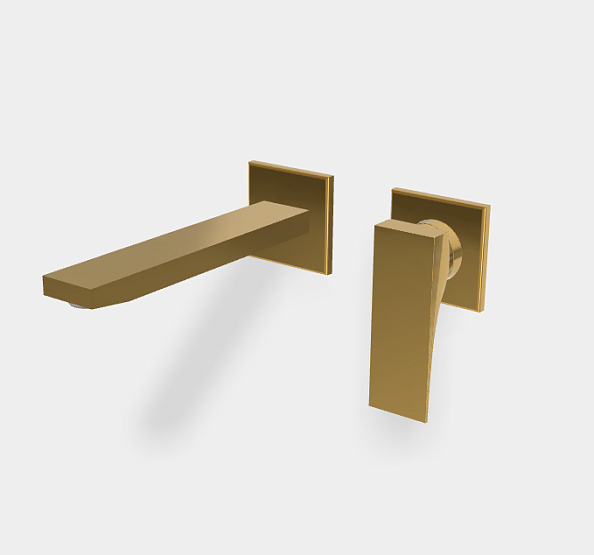 Смеситель для раковины Fima Carlo Frattini Zeta, золото (F3971WLX8OR)