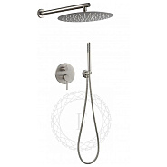 Душевая система встраиваемая FILARETE Roun FL1023NK, никель